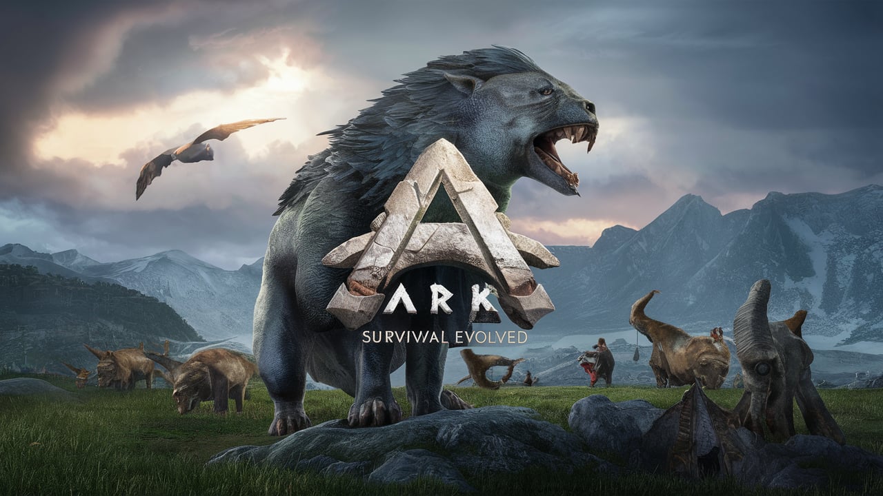 ark: survival evolved (2017) game icons banners